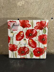 Servetten Poppy