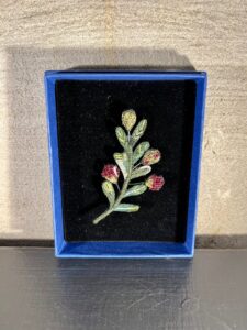 Broche Olive branch