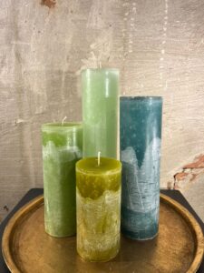 Lotus krulkaars Moss en Mint mix