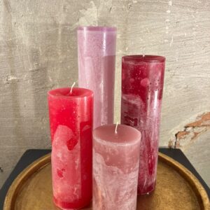 Lotus krulkaars blush mix