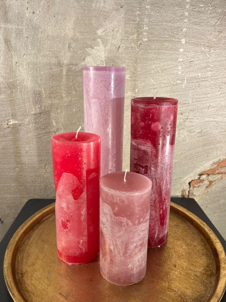 Lotus krulkaars blush mix