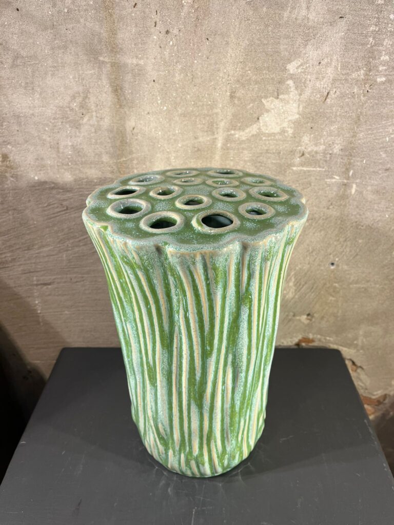 Lotus vaas zee groen