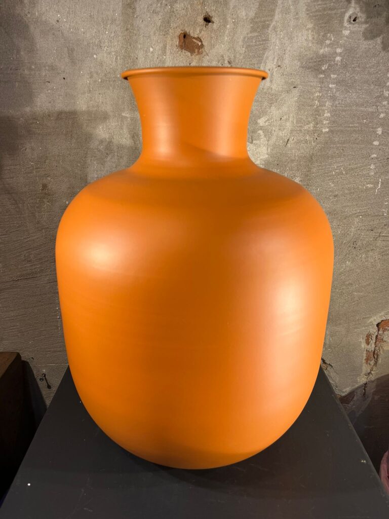 Oranje vaas