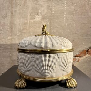 Porselein Brass box