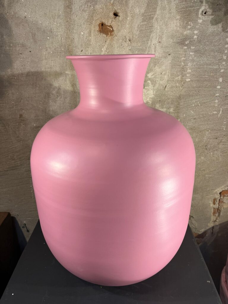 Roze vaas
