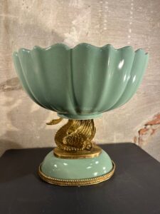Schaal zwaan Turquoise