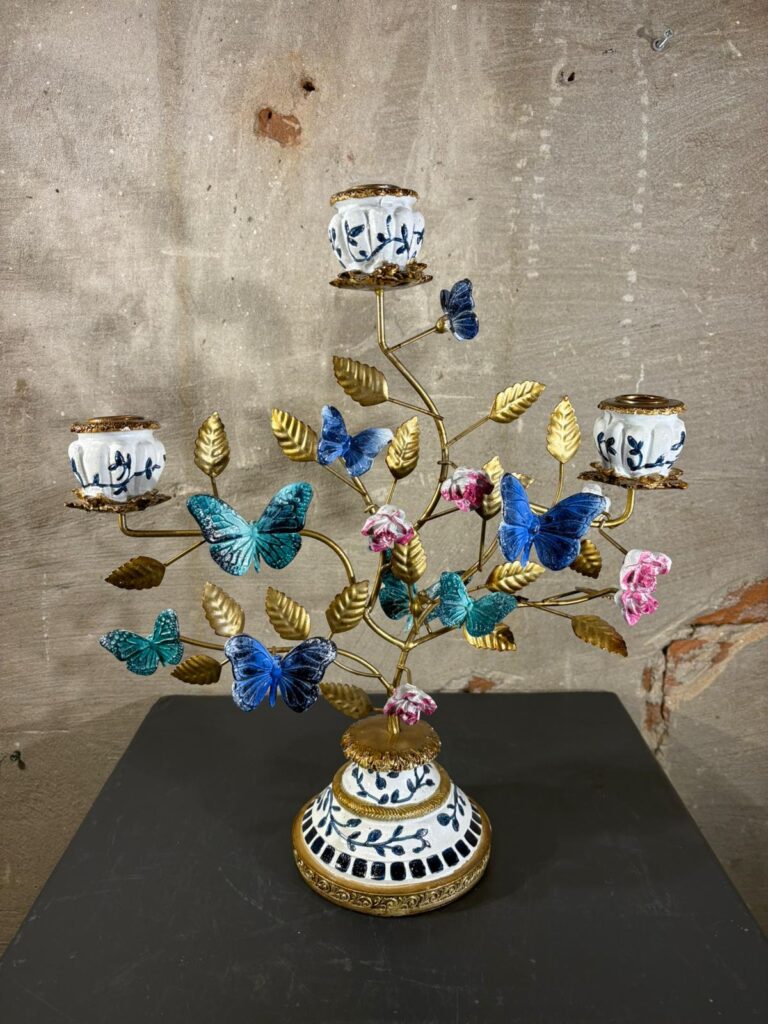 Vlinder kandelaar