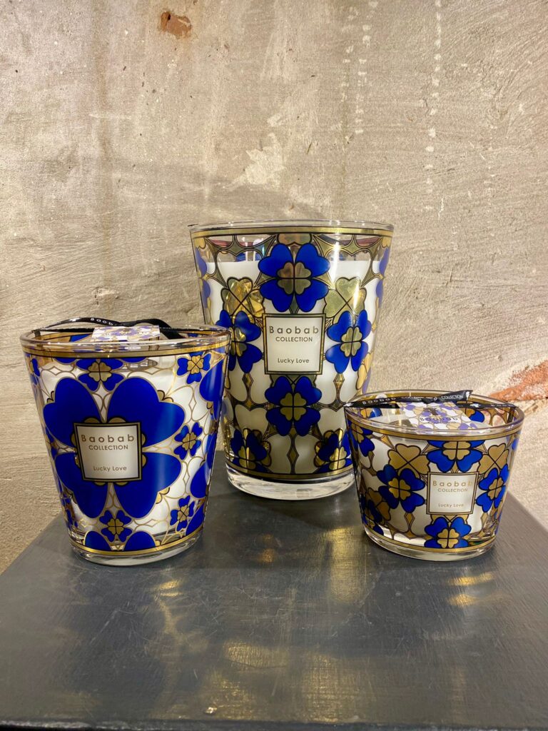 Baobab Set Lucky Love van 3 kaarsen