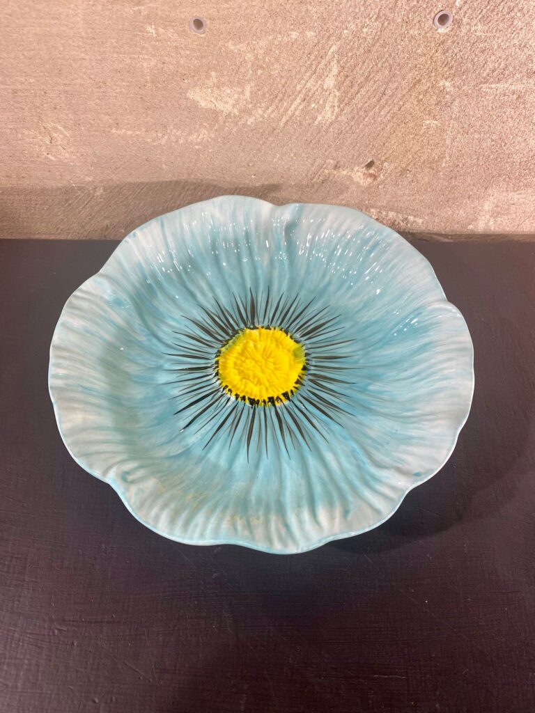 Bordje poppy blauw