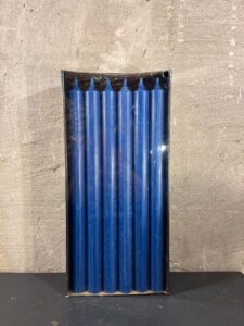 Diner kaarsen Dark blue