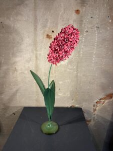 Metalen hyacint roze