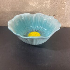 Poppy kommetje blauw