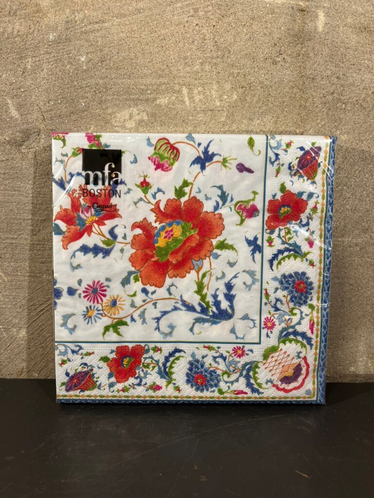 Servetten Chinese ceramic white