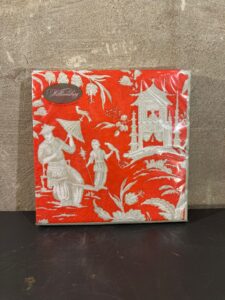Servetten Silk road toile mandarin