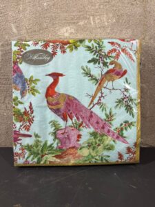 Servetten chelsea birds celadon