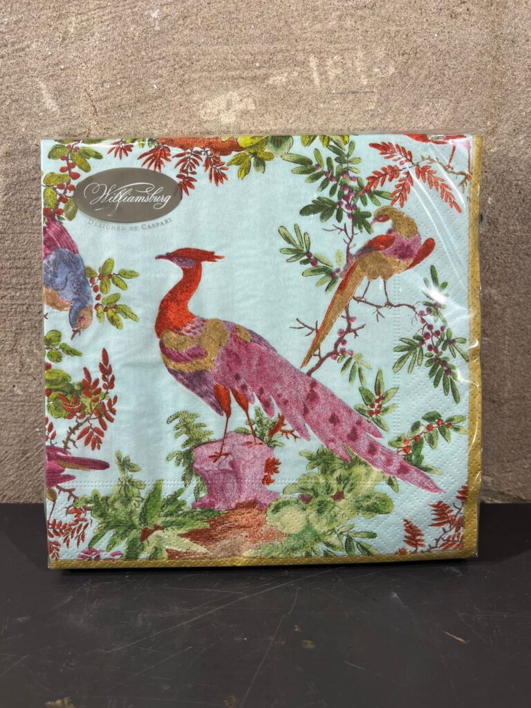 Servetten chelsea birds celadon
