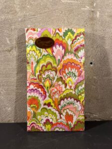 Servetten marbled ceramica raspberry