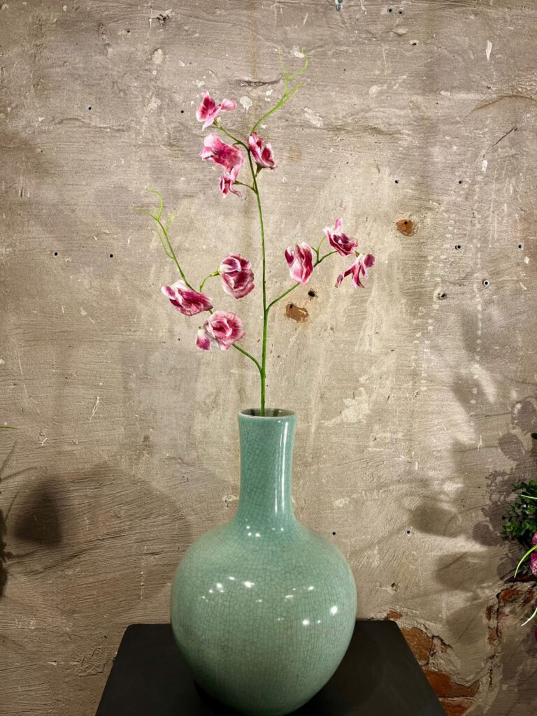 Zijden Lathyrus tak Fuchsia
