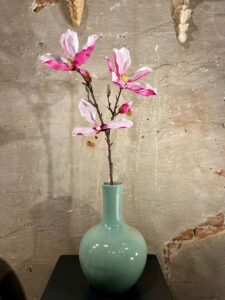 Zijden magnolia roze