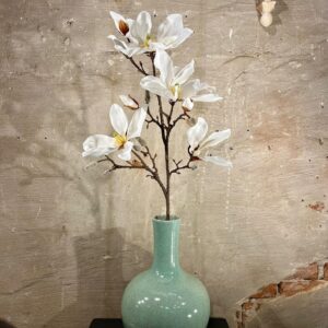 Zijden magnolia wit creme