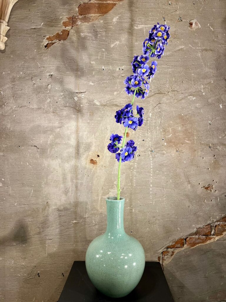Zijden primula paars